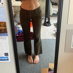 Banana Republic Lowrise Flare Corduroys